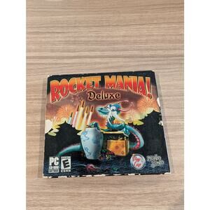 Rocket Mania! Deluxe PC Game 🧨 Disc